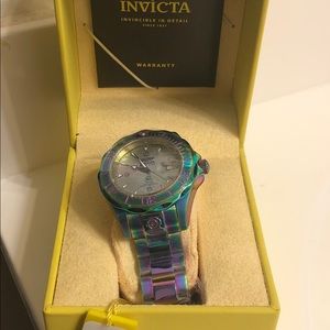 Invicta rainbow watch